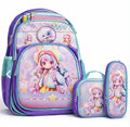 MOCHILA ESCOLAR NIÑA MUÑECA ESTRELLA